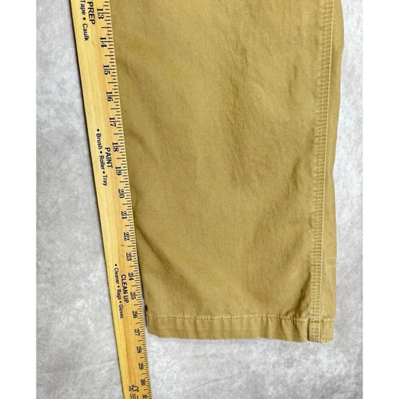 Carhartt Pants Mens 42x30 Fits 40x27 Khaki Brown Relaxed Fit Carpenter B324 DKH - Picture 8 of 9